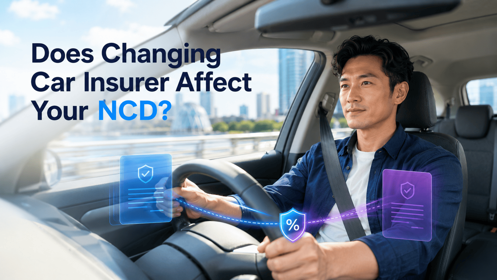Driver switching car insurance providers in Singapore while keeping their NCD